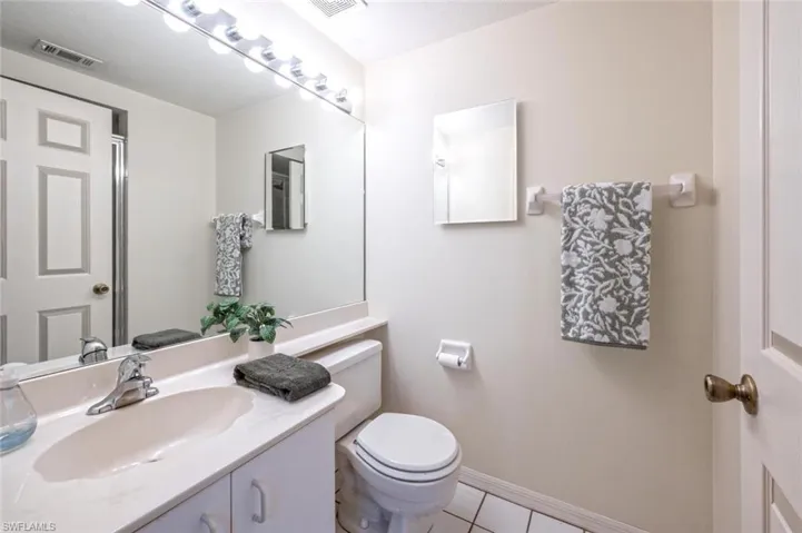 Guest bathroom walk in shower
