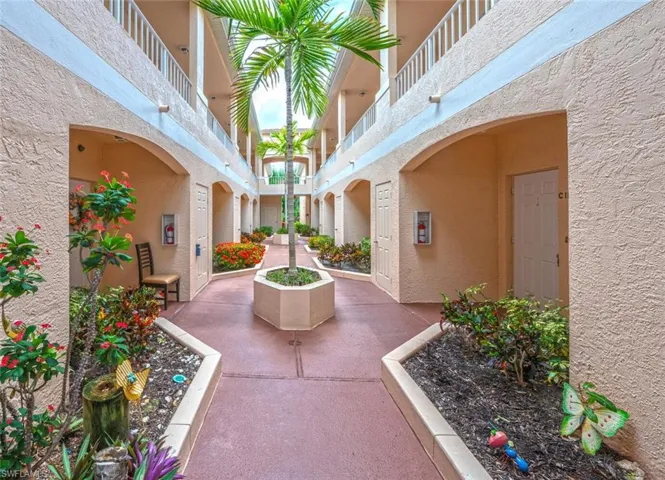Courtyard entry