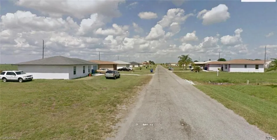 Looking Down the Street to the West