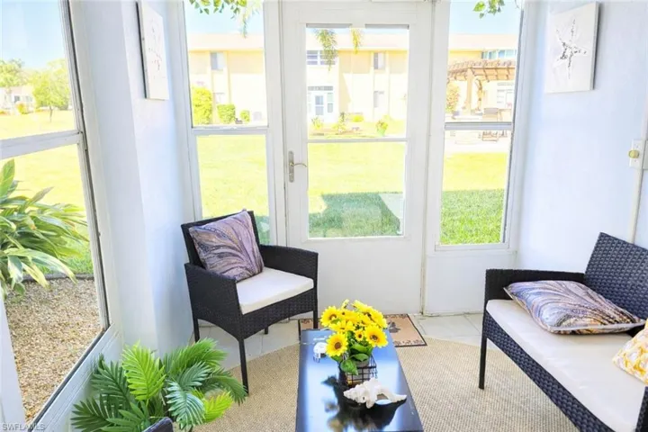 Sunroom with plenty of natural light
