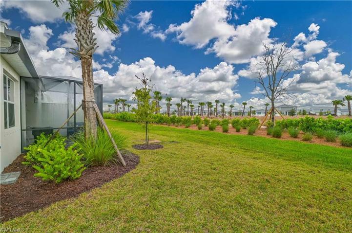 NEW extended lanai and lush landscaping