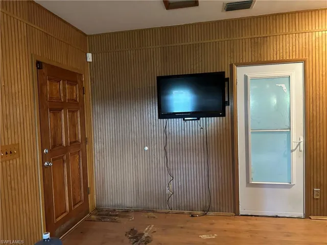 Downstairs leading out to the Garage