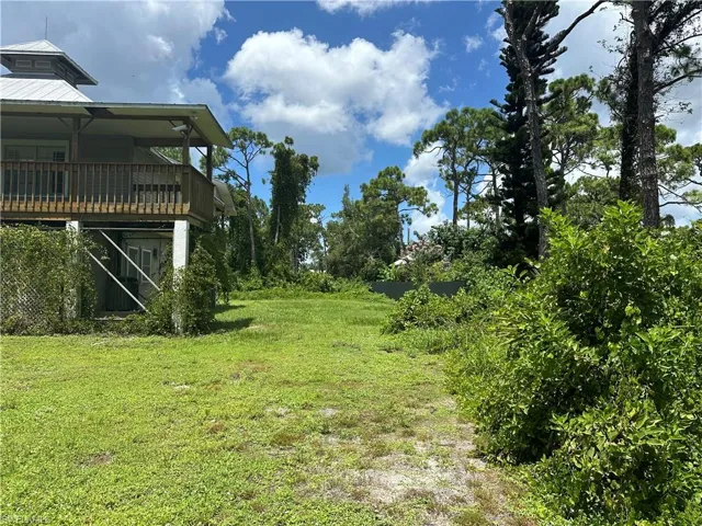 Right Side View of yard