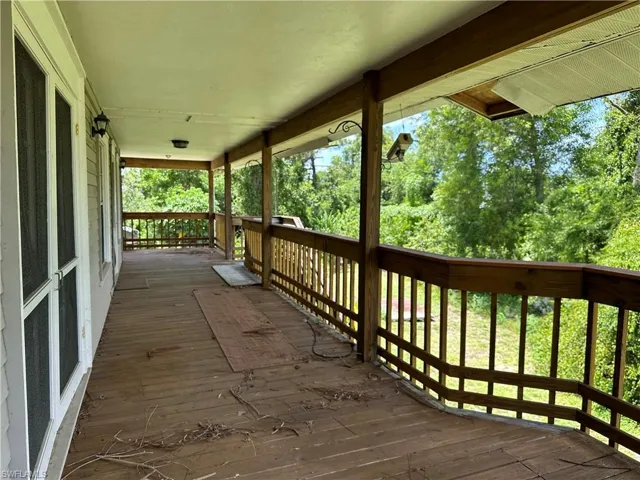 Back View of Balcony