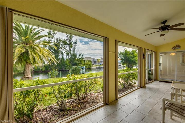Accordion hurricane shutters on all windows including the lanai.