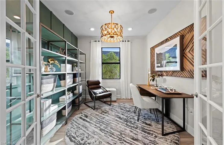 Photo of furnished model, options may vary.