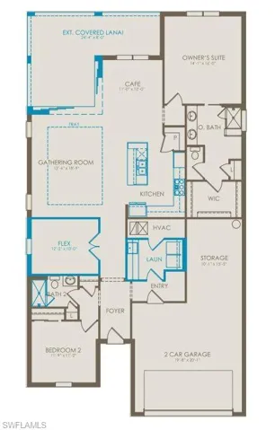 Floor plan with structurals