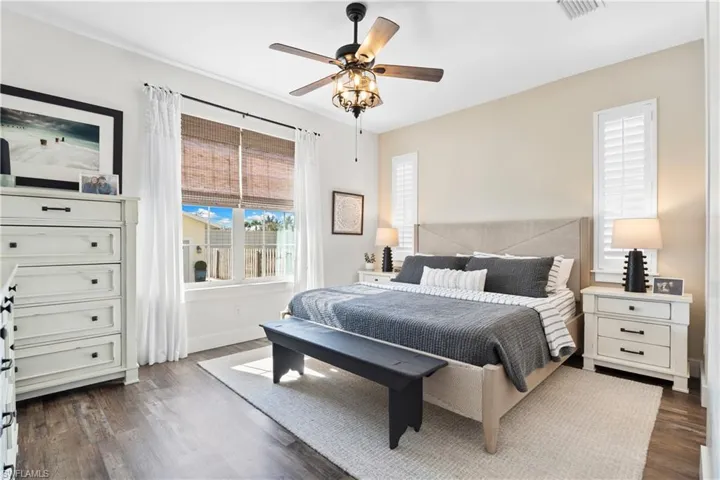 Main floor primary bed