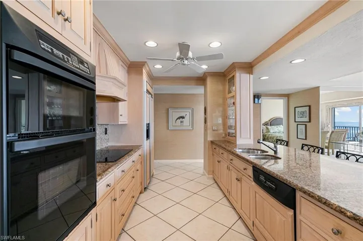 Plenty of cabinets with built-in features