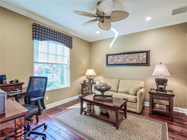 Den/Office/Bedroom - this Flex space allows for a 5th bedroom if needed with a walk-in closet.