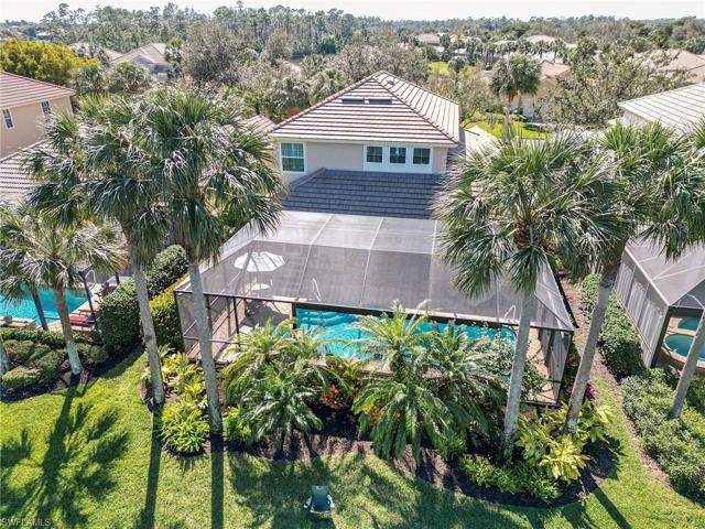 This gorgeous view shows off the mature landscaping and privacy abounds.