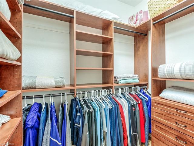 Primary Suite Closet with Organizer