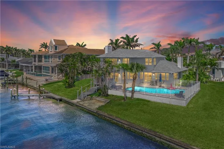 Bask in the golden glow of Cape Coral’s famous sunsets from your private pool deck.