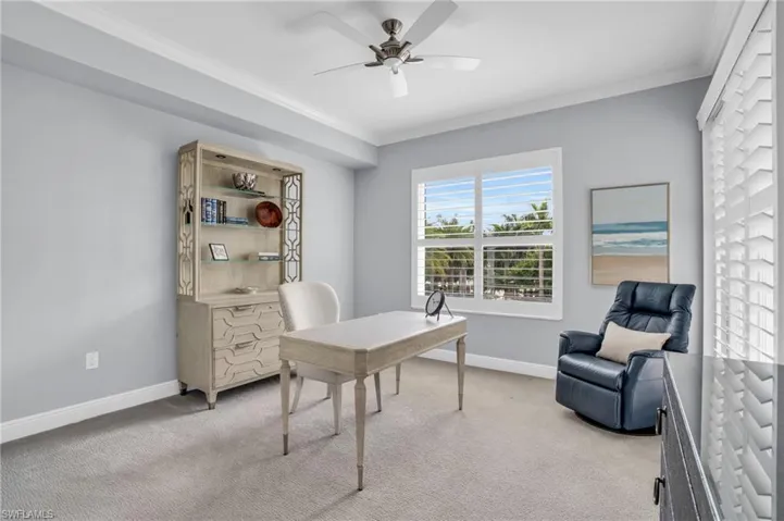 Guest Bedroom being used as office