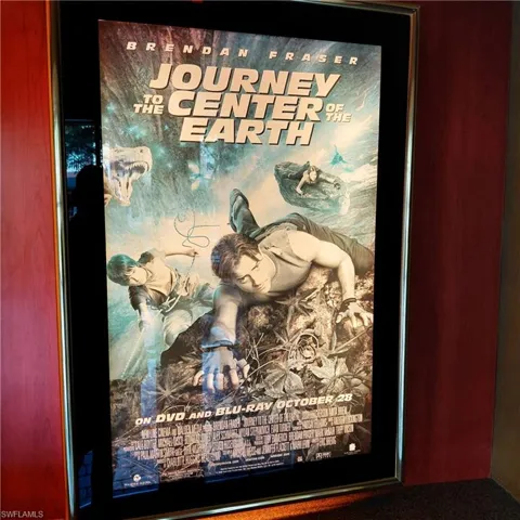 There's a movie theater!