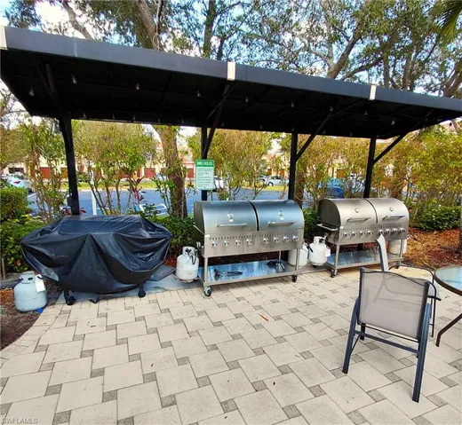 View of patio / terrace with a grill