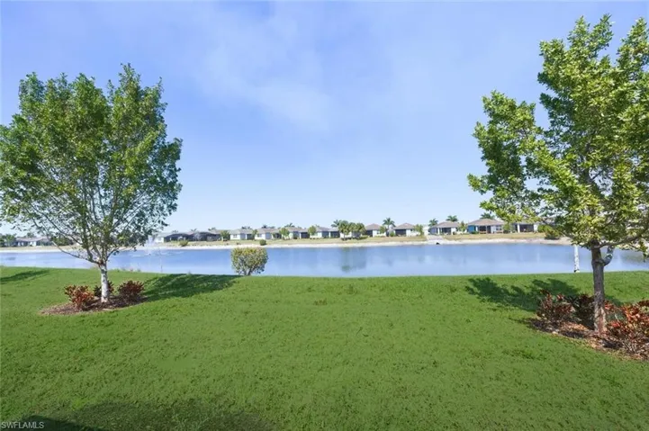 Water view with nearby suburban area