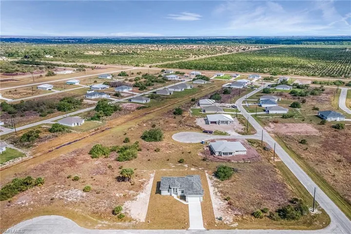 View of birds eye view of property