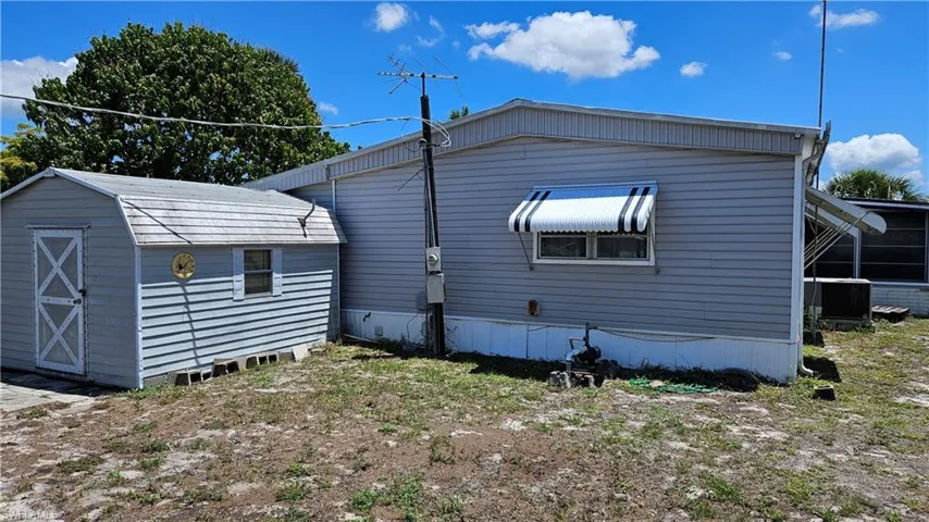 back and shed