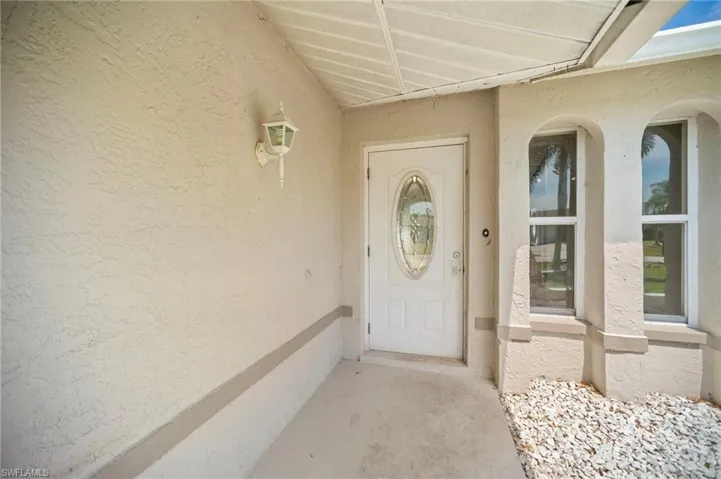 Property entrance.
