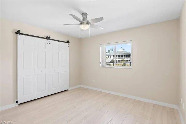 Inviting guest suite providing privacy and a relaxing environment.