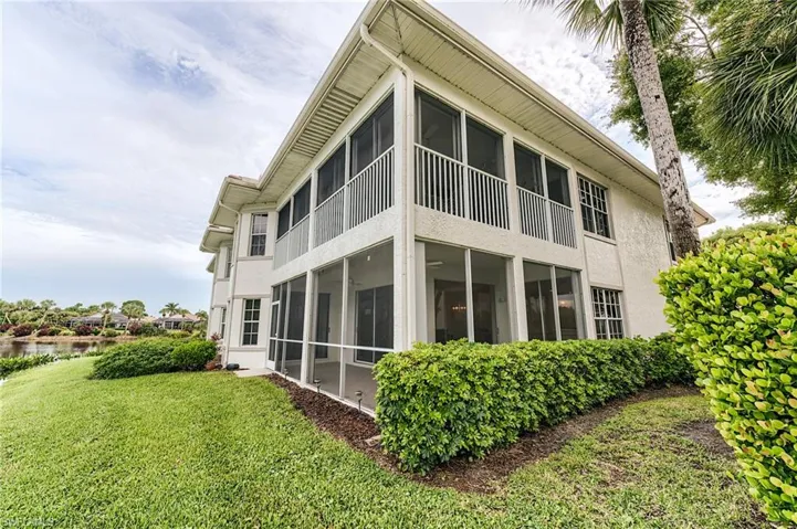 Rear of the condo