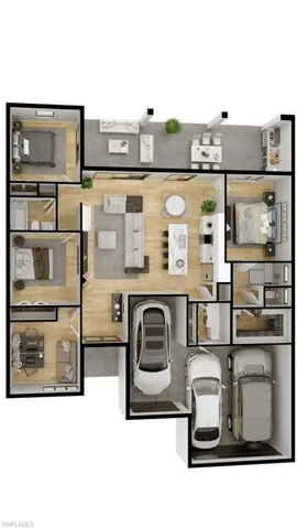 View of floor plan / room layout
