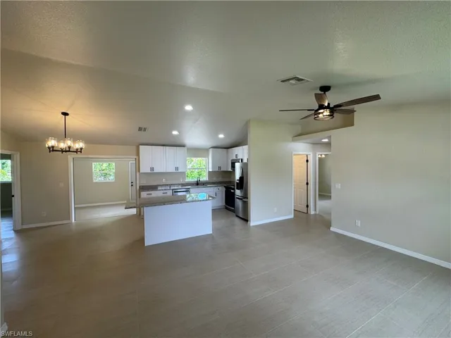 New tile and kitchen