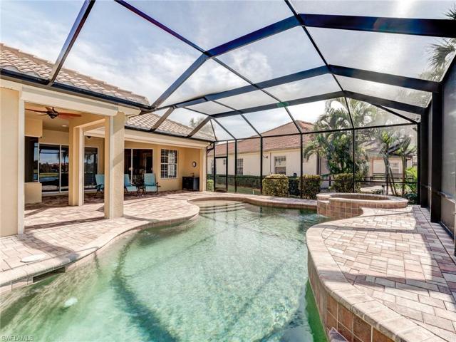 The pool cage was just installed in November 2023
