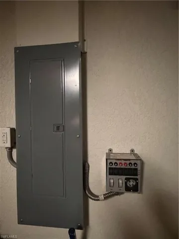 Utilities featuring electric panel