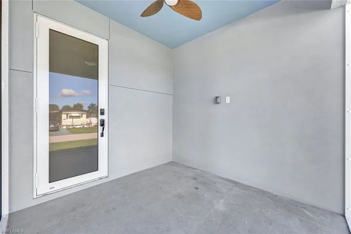 This covered space is perfect for entertaining!