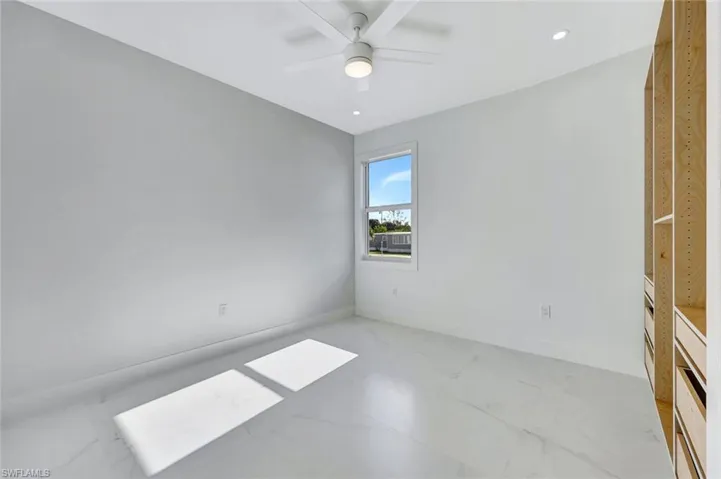 Third bedroom is just off the main living area.