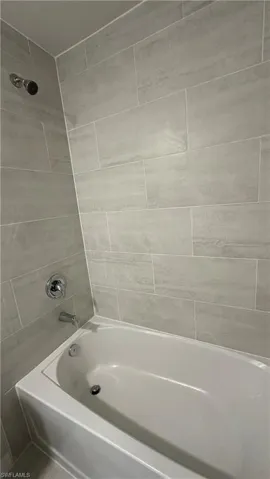 Bathroom with  shower combination