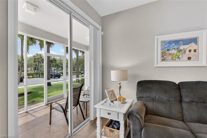 View of sitting room