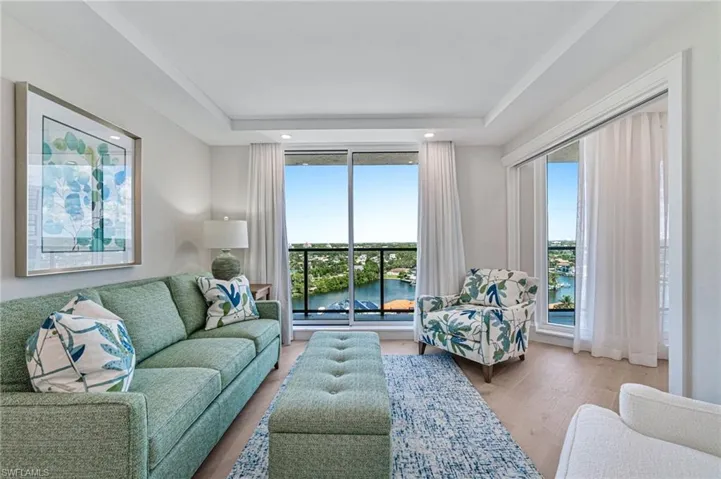 Guest Bedroom  (can also be used as a den, enjoys beautiful views and access to the balcony