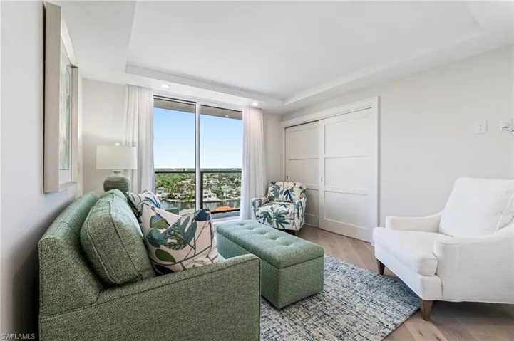 Guest Bedroom shown with the door closed