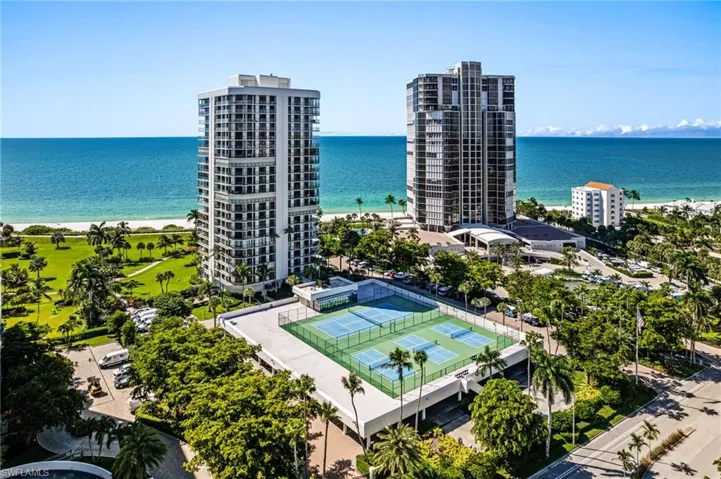 Aerial view of Meridian Club