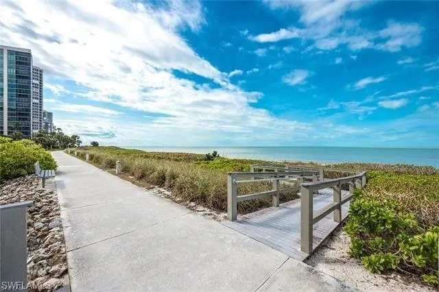 Beach Path for Gulfshore Blvd Condo buildings