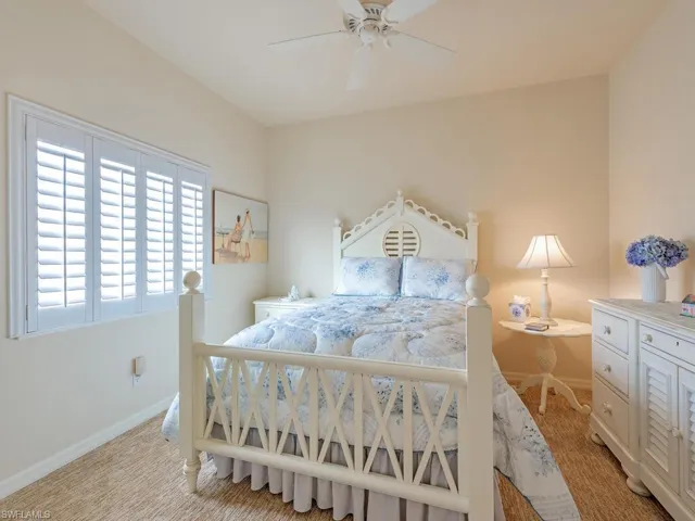3rd bedroom with ceiling fan