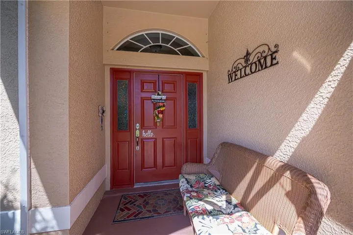 screened in front entrance