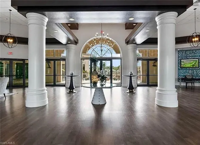 View of building lobby