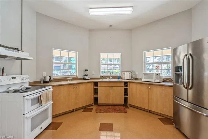 Clubhouse kitchen
