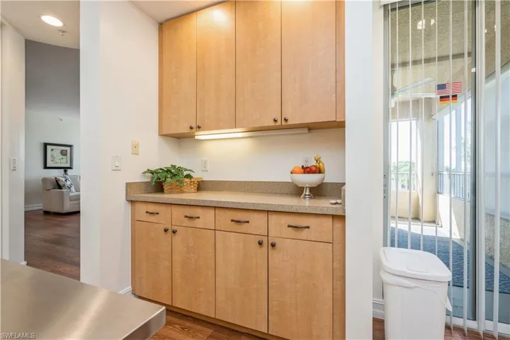 Lots of cabinetry