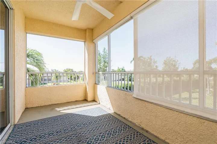 Screened lanai