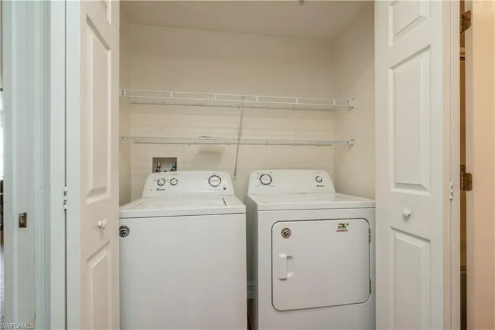 Laundry area with washer and dryer