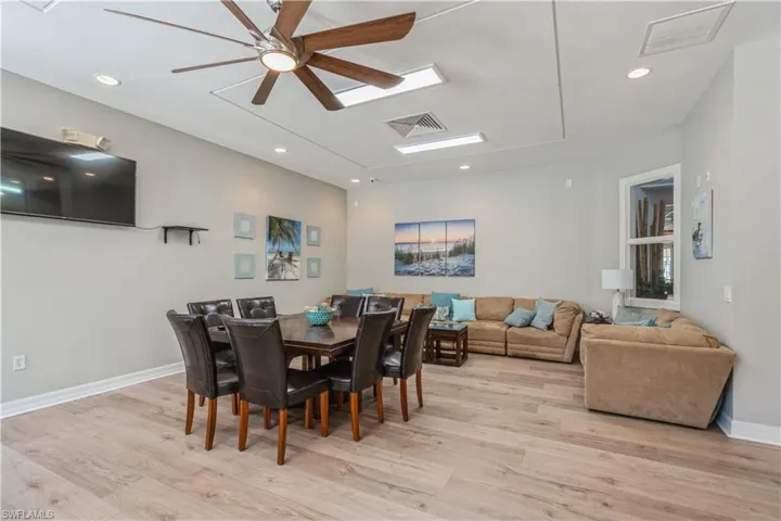 Clubhouse area