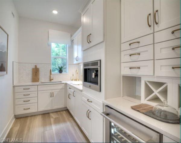 Prep kitchen accessible from main kitchen