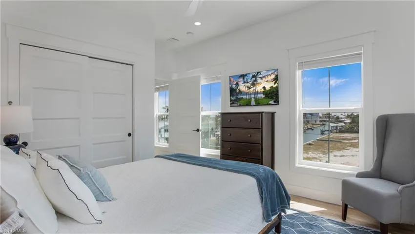 Bedroom featuring a closet and wood finished floors
