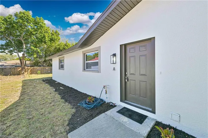 Unit A entrance-2beds 2baths