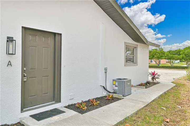 Unit A entrance-2beds 2baths